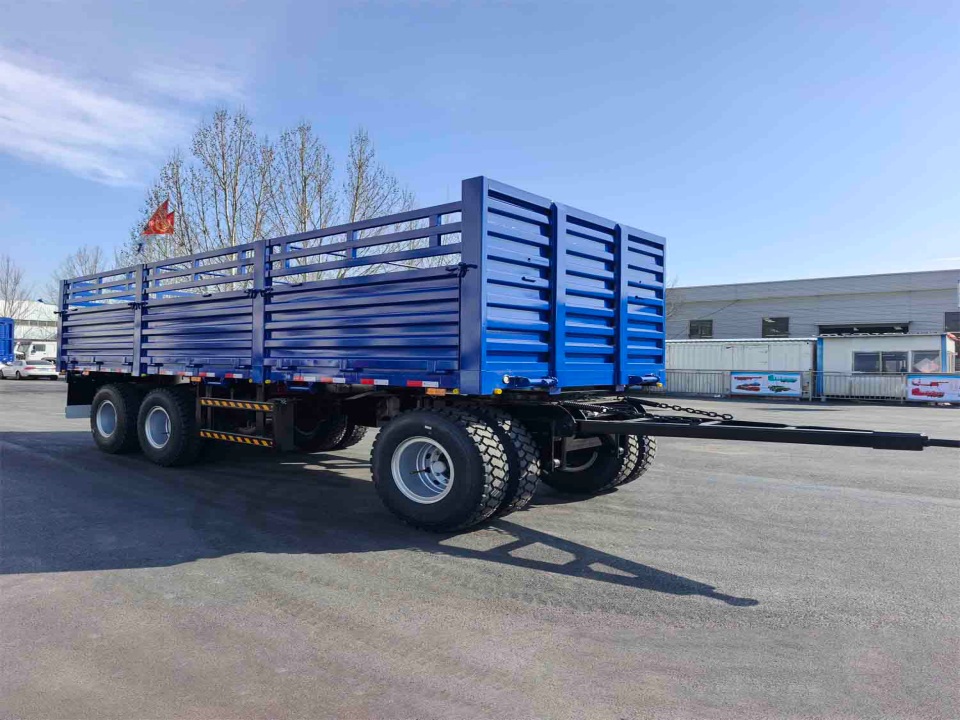 Derun Fence Cargo Drawbar Trailer & Truck wordt naar Ethiopië gestuurd