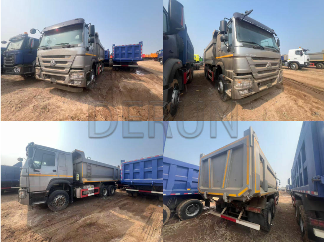 SINOTRUK HOWO 6x4 dumptruck met succes verzonden naar Algerije