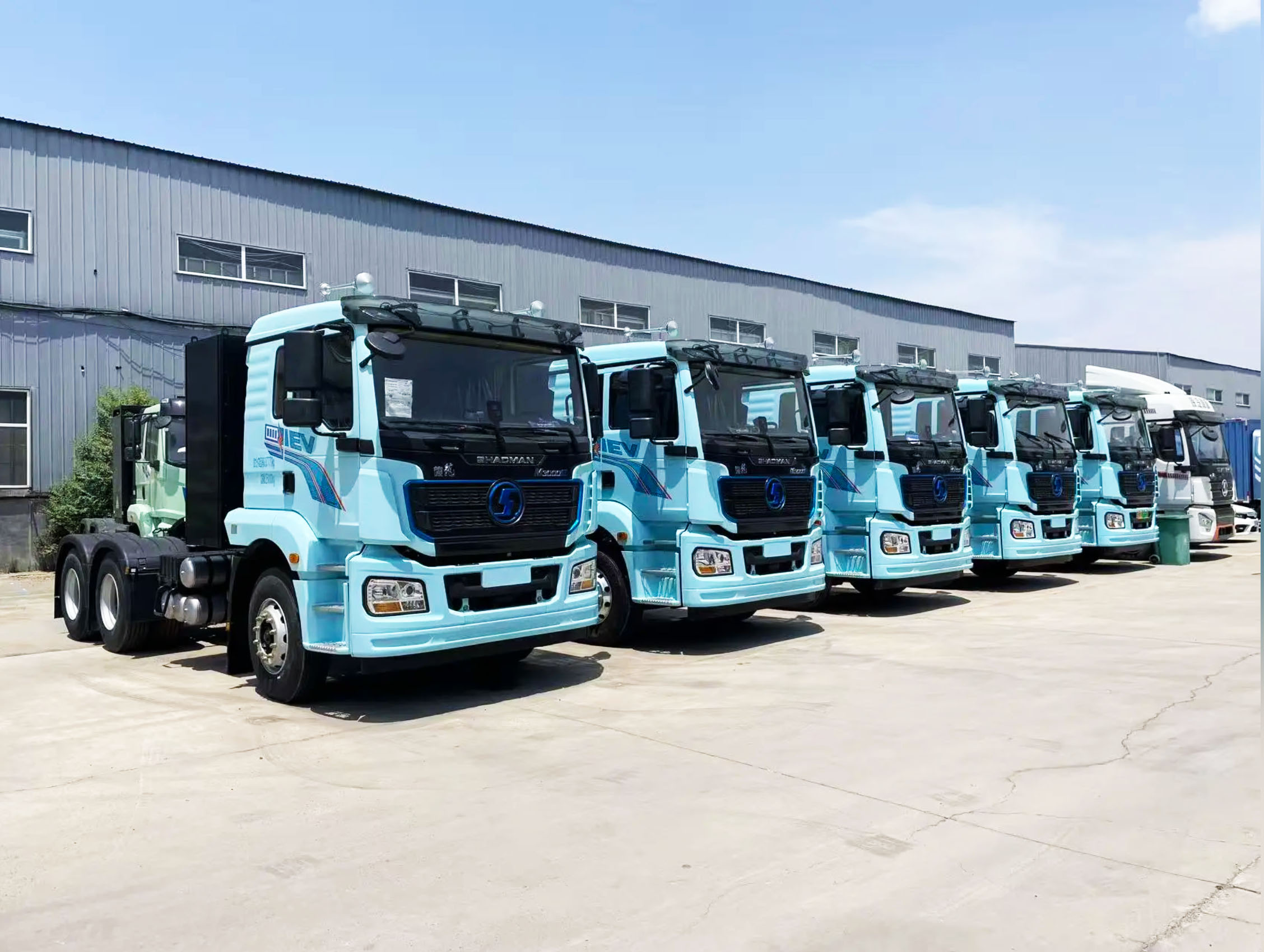 Lancering van nieuwe producten: elektrische vrachtwagenserie onthuld