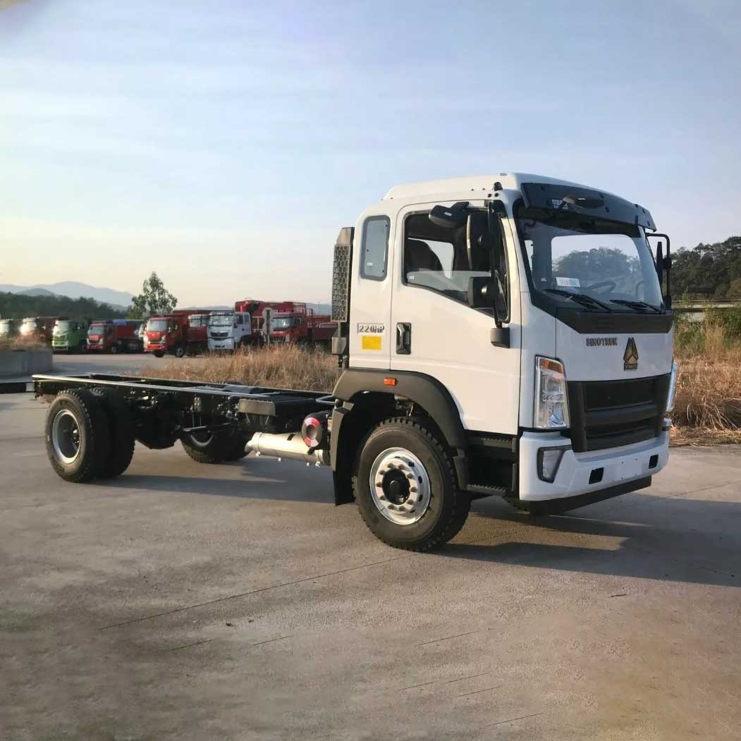 Howo 4x2 vrachtchassis vrachtwagen