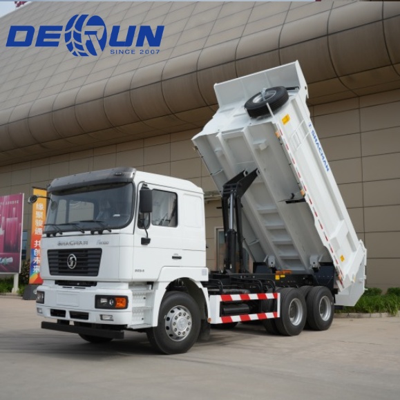 Shacman F2000 290HP 6x4 Dump Truck U Type emmer voor Algerije Market
