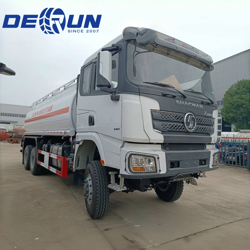 Shacman X3000 6x4 aluminium legering olietanker vrachtwagen