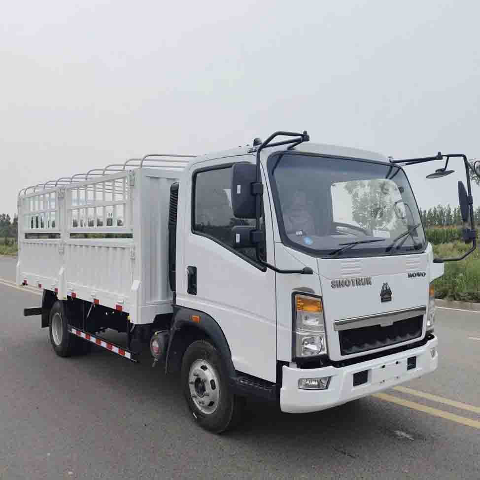 Sinotruk Howo 4x2 lichte hek vrachtwagen