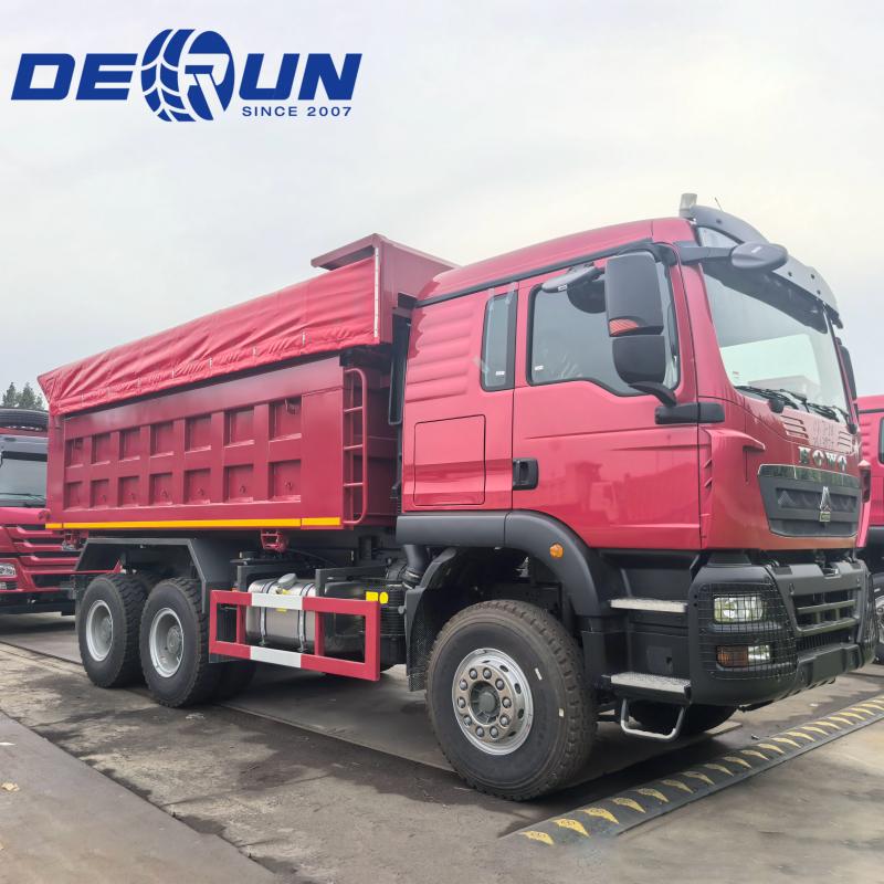Sinotruk Howo TX 6x4 336HP dumptruck voor Ethiopië en Djibouti