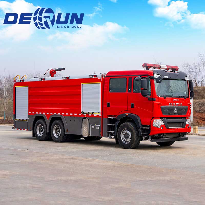 De Sinotruk Howo 6x4 brandweerwagen